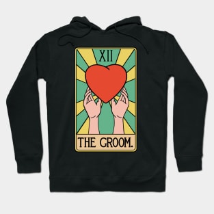 The Groom Wedding Tarot Card Funny Bridegroom Hoodie